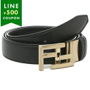 フェンディ ベルト FFロゴ ブラック メンズ FENDI 7C0344 70J F05TC