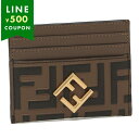 フェンディ カードケース 定期入れ FFダイヤモンド ブラウン レディース FENDI 8M0445 ADYM F13VK