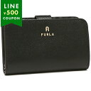 【P10倍 6/6 10時〜6/9 10時】フルラ 二つ折り財布 カメリア Mサイズ ブラック レディース FURLA WP00314 ARE000 O6000