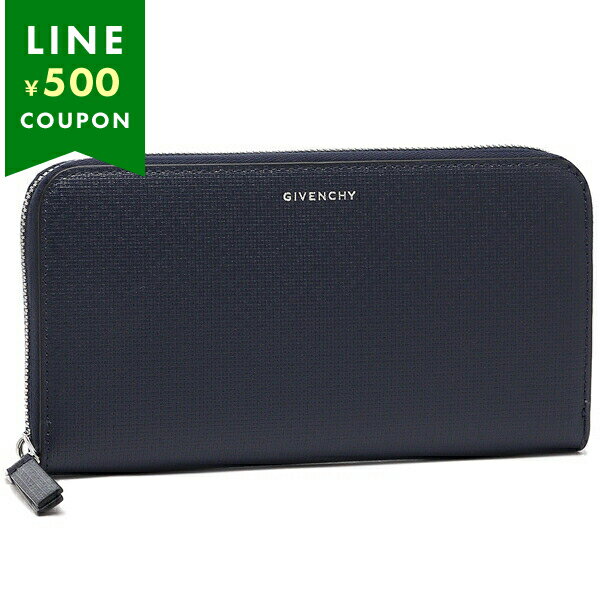 ジバンシィ 長財布 4G ネイビー ブラック メンズ GIVENCHY BK6097K1T4 414