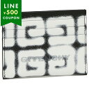 ジバンシィ カードケース タグエフェクト 4Gプリント カードホルダー ブラック メンズ GIVENCHY BK6099K1EB 001