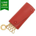 イルビゾンテ キーケース レッド メンズ レディース IL BISONTE SKH087 PV0011 RE184G 売れ筋アイテム