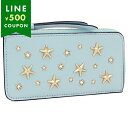 ジミーチュウ カードケース フラグメントケース リセ コインケース ブルー レディース JIMMY CHOO LISEZ CZN