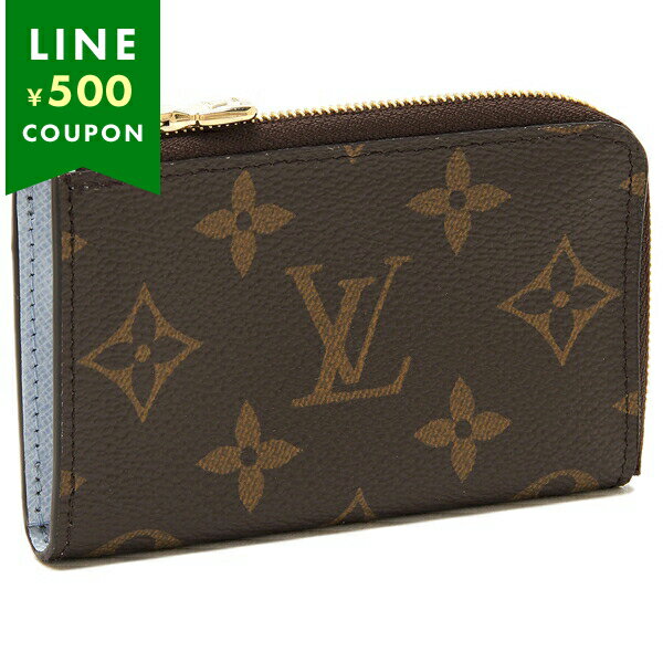 ルイヴィトン 小銭入れ コインケース キーケース ポルトクレノア カードケース ブラウン ブルー レディース LOUIS VUITTON M83612