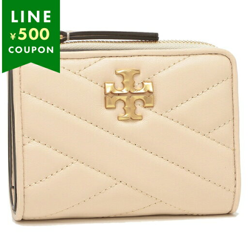 トリーバーチ 二つ折り財布 キラシェブロン ベージュ レディース TORY BURCH 153121 122 トリーバーチ 二つ折り財布 キラシェブロン ベージュ レディース TORY BURCH 153121 122