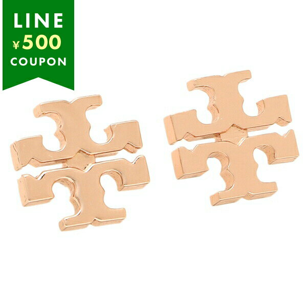 【P10倍 1/20 0時〜1/21 9時】トリーバーチ ピアス アクセサリー キラ ロゴ ローズゴールド レディース TORY BURCH 17843 652のサムネイル