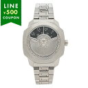 ヴェルサーチ 時計 クォーツ シルバー メンズ レディース ユニセックス VERSACE VQU030015