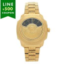 ヴェルサーチ 時計 クォーツ ブラック メンズ レディース ユニセックス VERSACE VQU050015