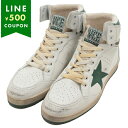 ゴールデングース スニーカー スカイ スター ホワイト グリーン メンズ GOLDEN GOOSE GMF00230 F005843 10502
