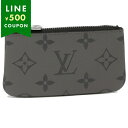 ルイヴィトン コインケース キーケース ポシェット・クレ グレー メンズ LOUIS VUITTON M80905 一粒万倍日
