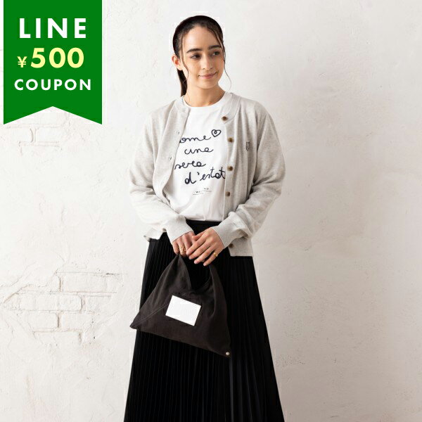 【P10倍 2/4 20時～2/6 10時】メゾンキツネ カーディガン ボレロ ボールドフォックスヘッド パッチ グレー レディース MAISON KITSUNE MW00508 KT1036 H120のサムネイル