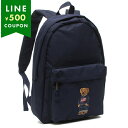 ポロラルフローレン リュック バックパック ポロベアー ネイビー レディース RALPH LAUREN 9AR027 BCV A4対応