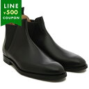 クロケットアンドジョーンズ ブーツ チェルシー8 ブラック メンズ CROCKETT&JONES 25887A C01C1