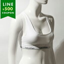 カルバンクライン ブラジャー ブラレット モダン コットン ホワイト レディース CALVIN KLEIN F3785 100
