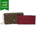 ルイヴィトン ショルダーバッグ ポシェットフェリシー ミニバッグ ブラウン ピンク レディース LOUIS VUITTON M81896