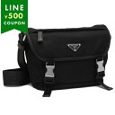 プラダ ショルダーバッグ リナイロン ブラック メンズ PRADA 2VD066 2DMG F0002 OOM