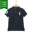 ポロラルフローレン 子供服 ビッグポニー コットンメッシュポロシャツ ネイビー ボーイズ RALPH LAUREN 322670257014 NV