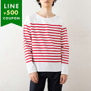 セントジェームス Tシャツ カットソー レッド ホワイト メンズ ST.JAMES 2691