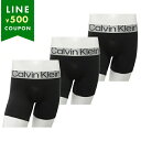 カルバンクライン インナー ロゴ ストレッチボクサーパンツ3枚セット アンダーウエア 下着 ブラック メンズ CALVIN KLEIN NB3075A 7V1