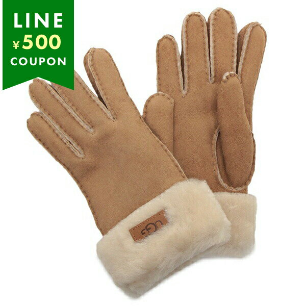 アグ 手袋 カフグローブ シープスキン ベージュ レディース UGG 17369 W TURN CUFF GLOVE CHE