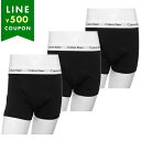 カルバンクライン インナー ボクサーパンツ 3Pセット ブラック メンズ CALVIN KLEIN TRUNK 3 PACK U2662 001