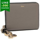 クロエ 二つ折り財布 アルファベット ミニ財布 グレー レディース CHLOE CHC22WP765F57 053