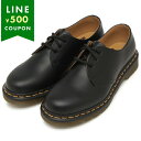 ドクターマーチン ローファー オックスフォード 3ホール ギブソン シューズ ブラック メンズ レディース Dr.Martens 11838002 SMOOTH...