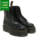 ドクターマーチン ブーツ ジェイドン 8ホールブーツ 厚底 ブラック メンズ レディース ユニセックス Dr.Martens 15265001 POLSMOOT...