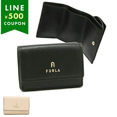 【P10倍 4/24 20時~24時】FURLA フルラ 三つ折り財布 カメリア Sサイズ CAMELIA S ミニ財布 レディース ロゴ WP00318 ARE000