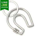 エルメス キーホルダー ホースシュー ノアール シルバー メンズ レディース ユニセックス HERMES H077329 FJ 03