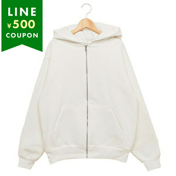 【訳ありアウトレット】ロサンゼルスアパレル パーカー フーディー フリースジップアップ ホワイト メンズ LosAngeles Apparel HF-10 WH...