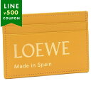 ロエベ カードケース 定期入れ ロゴ オレンジ メンズ レディース ユニセックス LOEWE CLE0322X01 8478