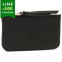 ルイヴィトン キーケース 小銭入れ コインケース ポシェットクレ ブラック メンズ レディース ユニセックス LOUIS VUITTON M80879