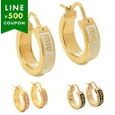 MIU MIU ミュウミュウ ピアス エナメルメタルピアス フープピアス ロゴ レディース 5IO103 2F6T