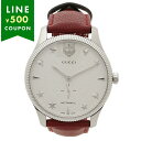 グッチ 時計 Gタイムレス 自動巻 シルバー メンズ レディース ユニセックス GUCCI YA126346