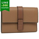ロエベ 三つ折り財布 バーティカルウォレットスモール ミニ財布 ブラウン レディース LOEWE C660S86X01 0608