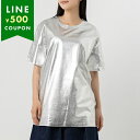 エムエムシックス メゾンマルジェラ Tシャツ シルバー ホワイト レディース MM6 Maison Margiela S52GC0282 S23588 972