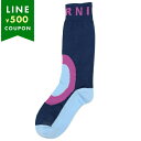 マルニ 靴下 ソックス ブルー マルチ レディース MARNI SKMC0154Q0 UFC134 00B64