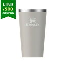 スタンレー キッチングッズ タンブラー スタッキング 真空ビアパイント 0.47L 国内正規品 グレー メンズ レディース STANLEY 02282 518