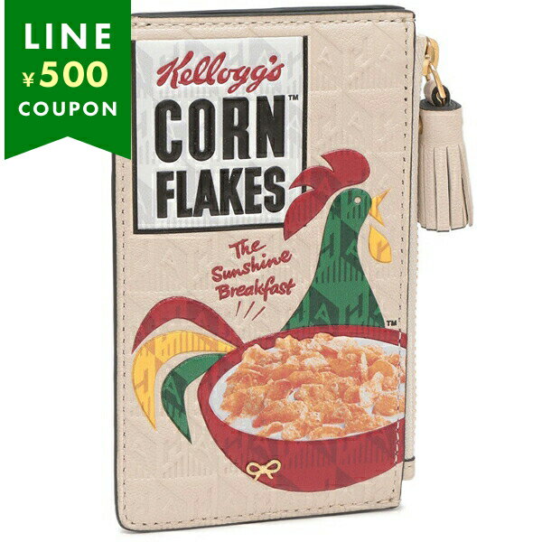 アニヤハインドマーチ カードケース コーンフレーク ベージュ レディース ANYA HINDMARCH 5050925182911