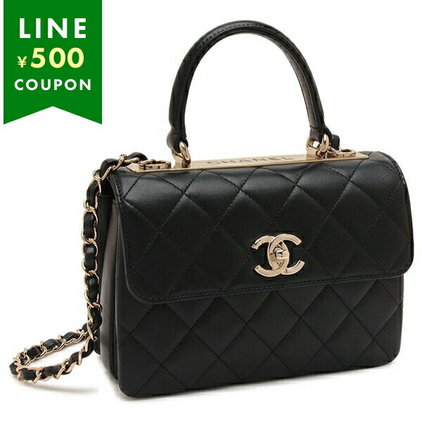 シャネル ハンドバッグ ショルダーバッグ マトラッセ CCロゴ ブラック レディース CHANEL AS4654 Y60767 94305のサムネイル