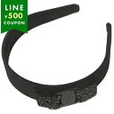 フェラガモ カチューシャ アクセサリー レディース FERRAGAMO 341689 487758 ブラック