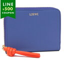 ロエベ 二つ折り財布 ノットコンパクト ミニ財布 ブルー レディース LOEWE CEM1CWZX01 5697