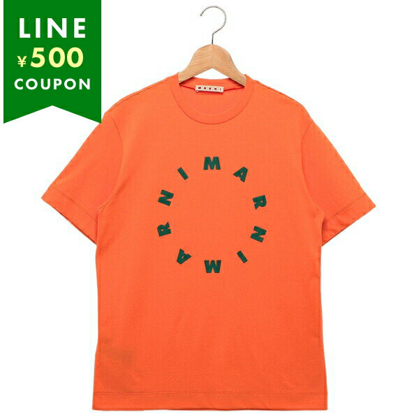マルニ Tシャツ カットソー 子供服 オレンジ ガールズ MARNI M01069 M00L9 MT172U 0M429