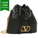 ヴァレンティノ ショルダーバッグ Vロゴ チェーンバッグ 巾着バッグ ミニバッグ ブラック レディース VALENTINO GARAVANI 5W2P0T83HPF 0NO
