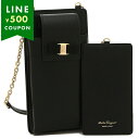 フェラガモ フォンケース ヴァラ 携帯ケース ブラック レディース FERRAGAMO 220381 755402