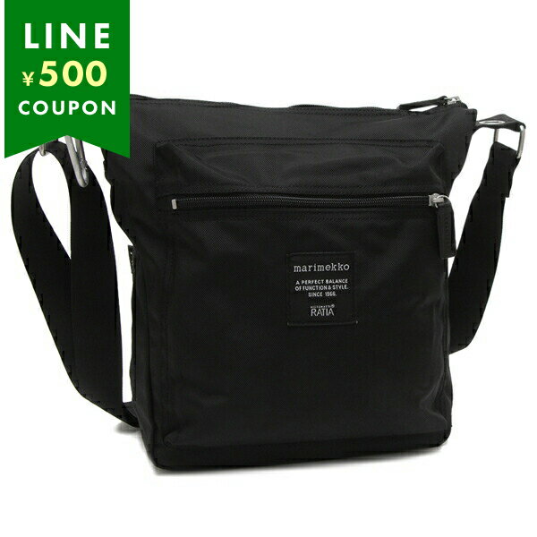 マリメッコ ショルダーバッグ パル ブラック メンズ レディース ユニセックス MARIMEKKO 092520 999のサムネイル