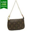 ルイヴィトン LOUIS VUITTON ルイヴィトン ポーチ LOUIS VUITTON M58009 モノグラム ミニ ポシェット アクセソワール モノグラム