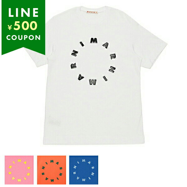 マルニ Tシャツ カットソー 子供服 ガールズ MARNI M01069 M00L9 MT12U(4)