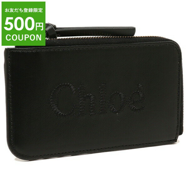 クロエ 財布（レディース） クロエ フラグメントケース カードケース センス ブラック レディース CHLOE CHC23SP866I10 001